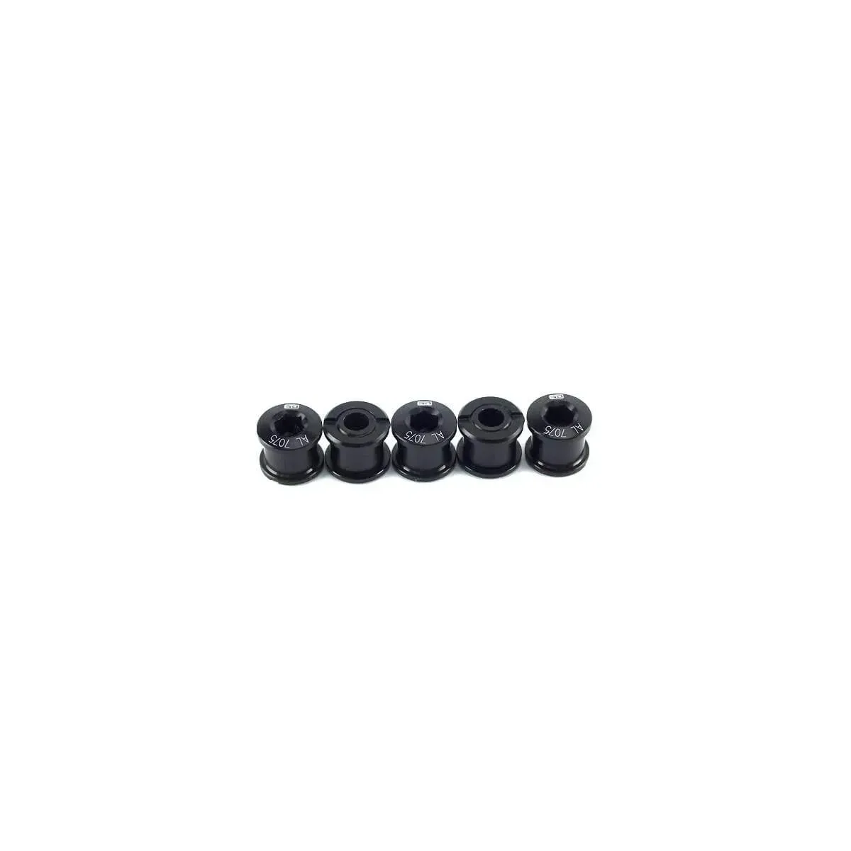 SD Cr-Mo Chainring Bolts, set of 5 Black